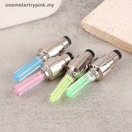 TRYPINK Neon Bike Spoke Light Road Bicycle Car Tire Nozzle Valve Caps Lamp Bike Lights Cycling Accessories .