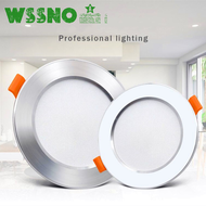 [wssno] Ultra Thin Downlight led Aluminum Recessed Led Downlight 3W 5W 7W 12W AC220V Led Ceiling Lamp Spot Led Lights for home lighting