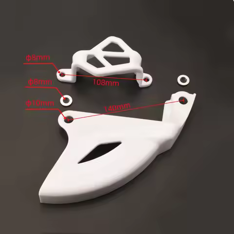 Motorcycle Rear Brake Disc Protector Cover Guard For YAMAHA YZ YZF YZFX WRF WRFK 125 250 450 Off-roa