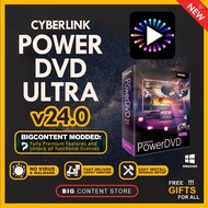 CyberLink PowerDVD Ultra v24 💯 EASY INSTALL SOFTWARE  💯 LIFETIME PREMIUM 💯 FAST DELIVERY 💯 SAFE