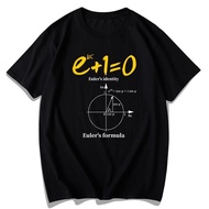 Short-Sleeved T-Shirt Suitable For Both Men And Women. Euler Cod Math Formula Print S-5XL Shirt