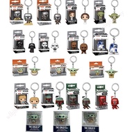 Funko Pop Keychain Star Wars The Child Baby Yoda R2-D2 Luke Skywalker Chewbacca Boba Fett  Mandalori