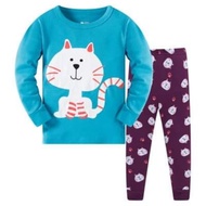 Hkbaby blue cat pyjamas