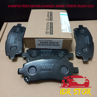 BRAKE PAD AVANZA-KAMPAS REM DEPAN AVANZA XENIA RUSH TERIOS AKEBONO