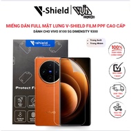 Buy 1 Get 1 Free Premium V-Shield Film PPF Full Back Cover for Vivo X100 5G Dimensity 9300