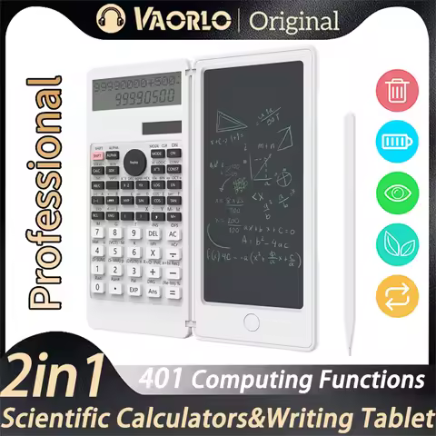 401 Computing Functions Solar Scientific Calculator Foldable Professional Calculators With 6 Inch Wr