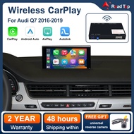 Android Auto Wireless CarPlay Decoder for Audi Q7 2016-2019 USB Bluetooth Multimedia Player Interfac