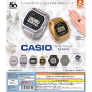 【日版】【In Stock 現貨】Set Of 6 〈 stasto – CASIO 迷你手錶形戒指 P3 〉 〈 4589675716745 〉#扭蛋 #轉蛋