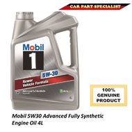 Mobil 1 5W-30 Advanced Full Synthetic Engine Oil 4L