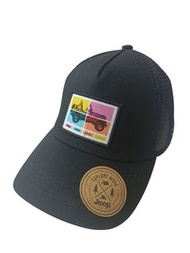 Jeep 車經典棒球帽  鴨舌/鴨嘴帽  全新  Jeep Cap Black Baseball Hat Trucker Mesh Peak Hat Brand New Ref#H