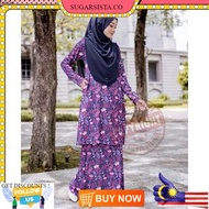 🔶 XS-5XL BAJU KURUNG POLKA DOT  IRON LESS BAJU KURUNG PLUS SIZE BAJU KURUNG POLKA DOT 5XL BAJU KURUNG LAURA LUVLA