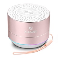 Xleader Shower Bluetooth Speaker Small Music Box with Light Effects, IP67 Waterproof Shower Speaker,