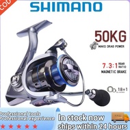 Ready Shimano Indonesia Spot Spinning Reel+Pancing set alat pancing