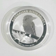 2021 Perth Mint Kookaburra 1 oz silver bullion