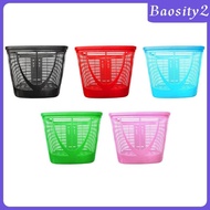 [Baosity2] Bike Basket, Bike Storage Basket Sturdy Front Frame Bike Basket Bike Hanging Basket for Camping, Folding Bikes