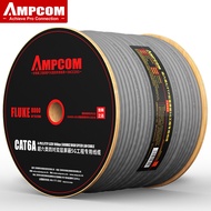 AMPCOM Network RJ45 Ethernet Cable Computer 10Gbps CAT8 Cable Pre-Terminated Patch Cord-รองรับความยา