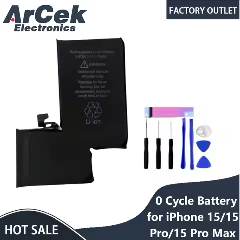 High Capacity Battery Zero Cycle for iPhone 15 Pro Max US EDITION iphone 15 iphone 15 Pro Max 15pm S
