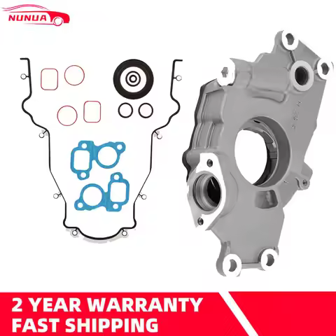 High Pressure M295HV M295 Oil Pump Kit With Timing Cover Gaskets & Balancer Bolt For LS1 LS2 Engine 