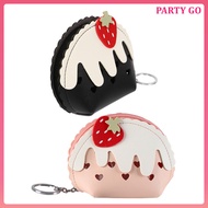 📎 2Pcs Compact Mini Leather Zipper Wallet for Girls Multifunctional Coin Purse Assorted