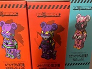 Bearbrick Eva set 初號機 13號機 8號機 400% 100%