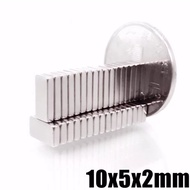 (TS) NEODYMIUM MAGNET 10X5X2MM N52 SQUARE
