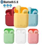 I12 Macaron Bluetooth Headset Matte Sports Binaural Wireless I12tws Bluetooth Headset 5.0