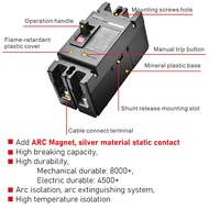 Hot selling DC Circuit Breaker 2P 600V MCCB 63/80/100/125/200/250 Amp Recycle Fuse Solar Panel Batte