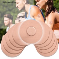 [lightoverflow] 5Pcs Sensor Patches Adhesive Fixed Patches CGM Latex Hypoallergenic Waterproof [SG]