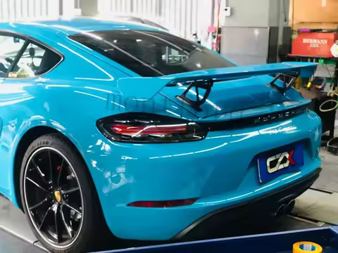 car For Porsche Cayman 981 718 987 Boxster GT4 2013 2014 2015 2016 2017 2018+ Carbon Fiber & FPR Car