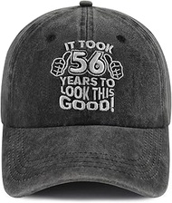 Funny Embroidered 51th 52th 53th 54th 55th 56th 57th 58th 59th Birthday Gifts Hat for Men Women