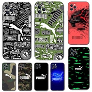 for iPhone 15 16 17 pro Plus Max Air TPU phone case soft shell protective cover (P-1) Stylish Puma P