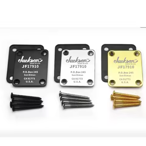 Jackson San Dimas Electric Guitar Neck Plate,Buyer Customized Serial Number