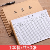 Teacher Salary Slip Company Sales Payroll Record Construction Site Work Log Book Pay Distribution Le