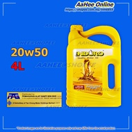 ENDURO 20W50 4L Super Gold Mineral Engine Oil Minyak Hitam 20W-50