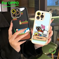 For Phone Case OPPO A3 A3X A60 5G A9 A18 Cartoon Game A38 A15 A15s A60 A35 A17 A17K A79 5G OPPOA57 4