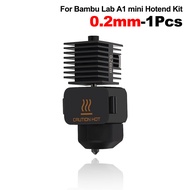 3D Printer Parts for Bambu Lab A1 A1 Mini Assembly Hotend Kit 0.2 0.4 0.6 0.8mm for Bambu Lab A1/A1 