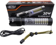 TORCHLIGHT KZ W519A Long-range Red and Blue Warning Side Lights Telescopic Strong Light LED