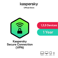 Kaspersky VPN Secure Connection 1 Year (ส่งแบบขนส่ง รูปแบบการ์ด)