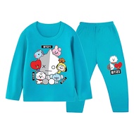 BT21 Children's Pajamas Set Comfortable Durable 1-10 Years 341
