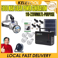 Outdoor Portable solar system Solar Panels Charging Generator Power System Home Lighting for LED Bul