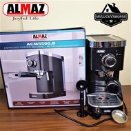 Mesin Kopi Almaz ACM5500.B Black Espresso Coffee Maker ACM-5500 B