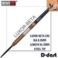 ONE80 STEEL TIP DART - 23G LUXOR BETA 90% TUNGSTEN STEEL DARTS (23G)
