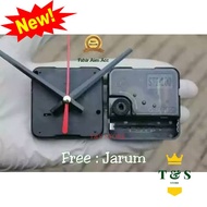 mesin jam dinding ST2-200 model detak free jarum