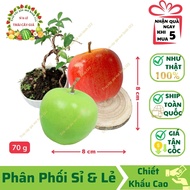 Fake Round Apple (8x8 cm) model 99% AUTHENTIC - Used to decorate homes and shops