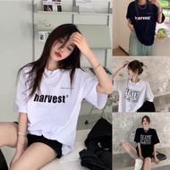 G9 Over T-Shirt Round Neck Short Sleeves Soft Fabric Fashionable Korean Style (Mixed Colors/Mixed St