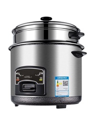 220V 4L Household Electric Rice Cooker With Stainless Steel Inner Home Multi Cooker With Steamer