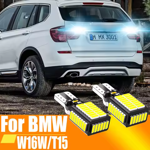 2pcs W16W T15 921 LED Canbus Reverse Light Blub Back Up Lamp For BMW F25 X3 E89 Z4 E92 F06 F07 F10 F