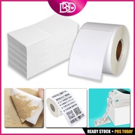 sticker dapur aesthetic sticker polaroid BBD 350pcs Size A6 100mmx150mm Thermal Sticker Paper Sheet Roll Strong Adhesive