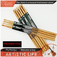 【Ready Stock】❧☒7A Drum Wticks Jazz Drumstick dDrum Stick Hammer Drum Practice Drum Stick Maple Wood