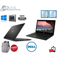 ( Dell Laptop i5 or i7 6th - 7th Generation Windows 10 ) DELL E5470  8GB-16GB RAM DDR4 / 240GB SSD /
